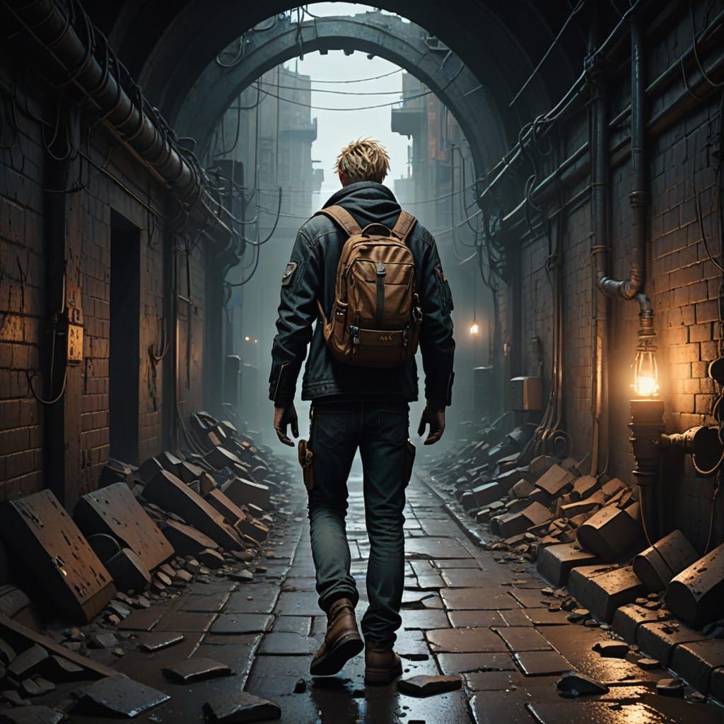 Grim Survivor Traverse Mysterious Sewer Tunnel