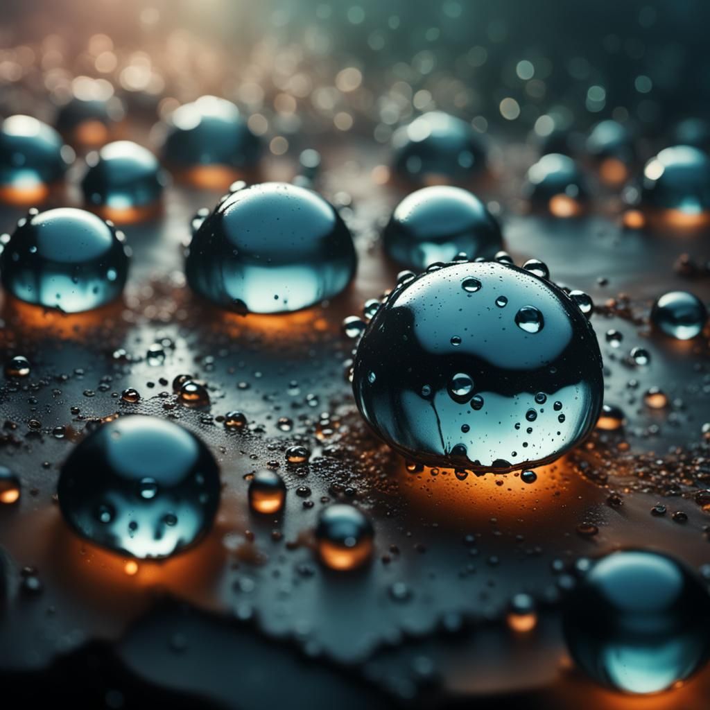 Dew Drops macro lens