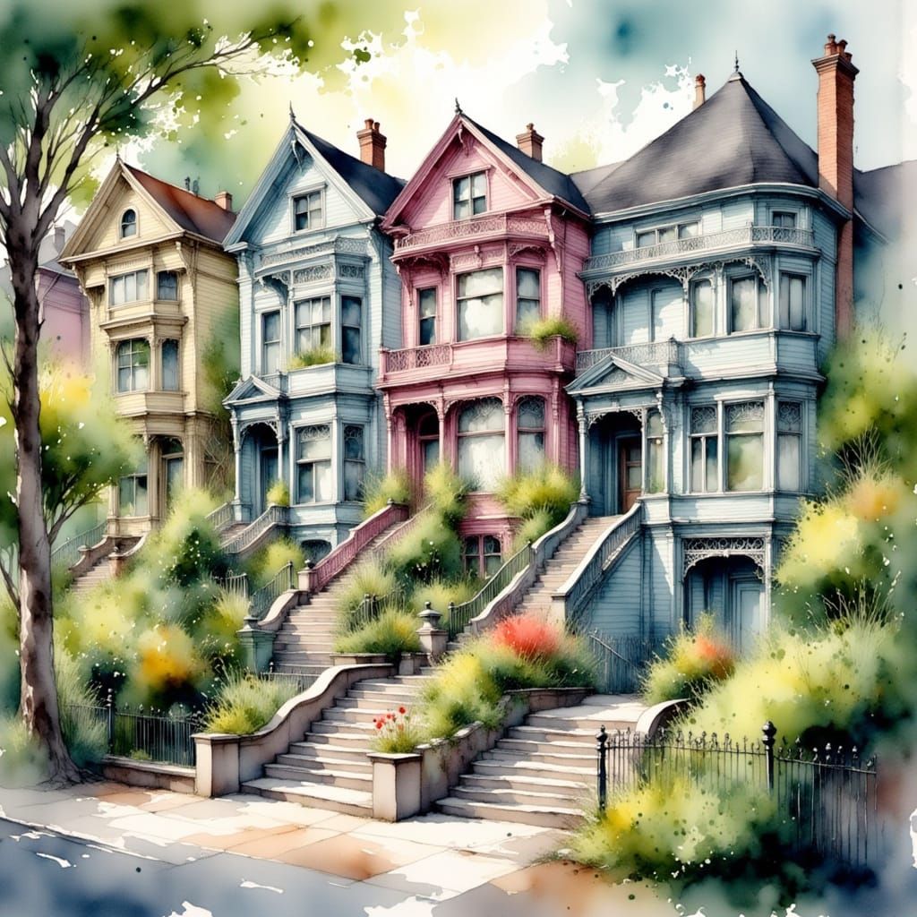 Victorian houses