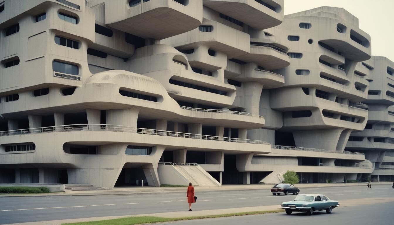 Brutalist architecture is a style of building design that originated in the UK in the 1950s. Characterized by minimalist...