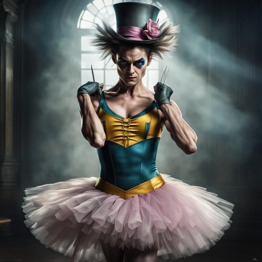 Wolverine Mad Hatter Ballerina Hybrid in HDR
