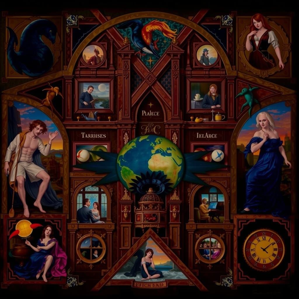 Enchanting Palace in the Style of Richard Dadd