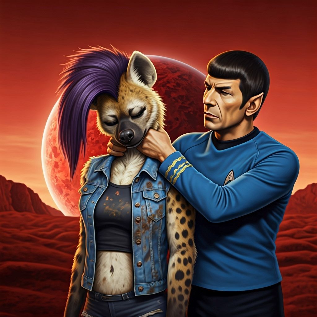 Mr. Spock's Vulcan Neck Pinch on Vulcan