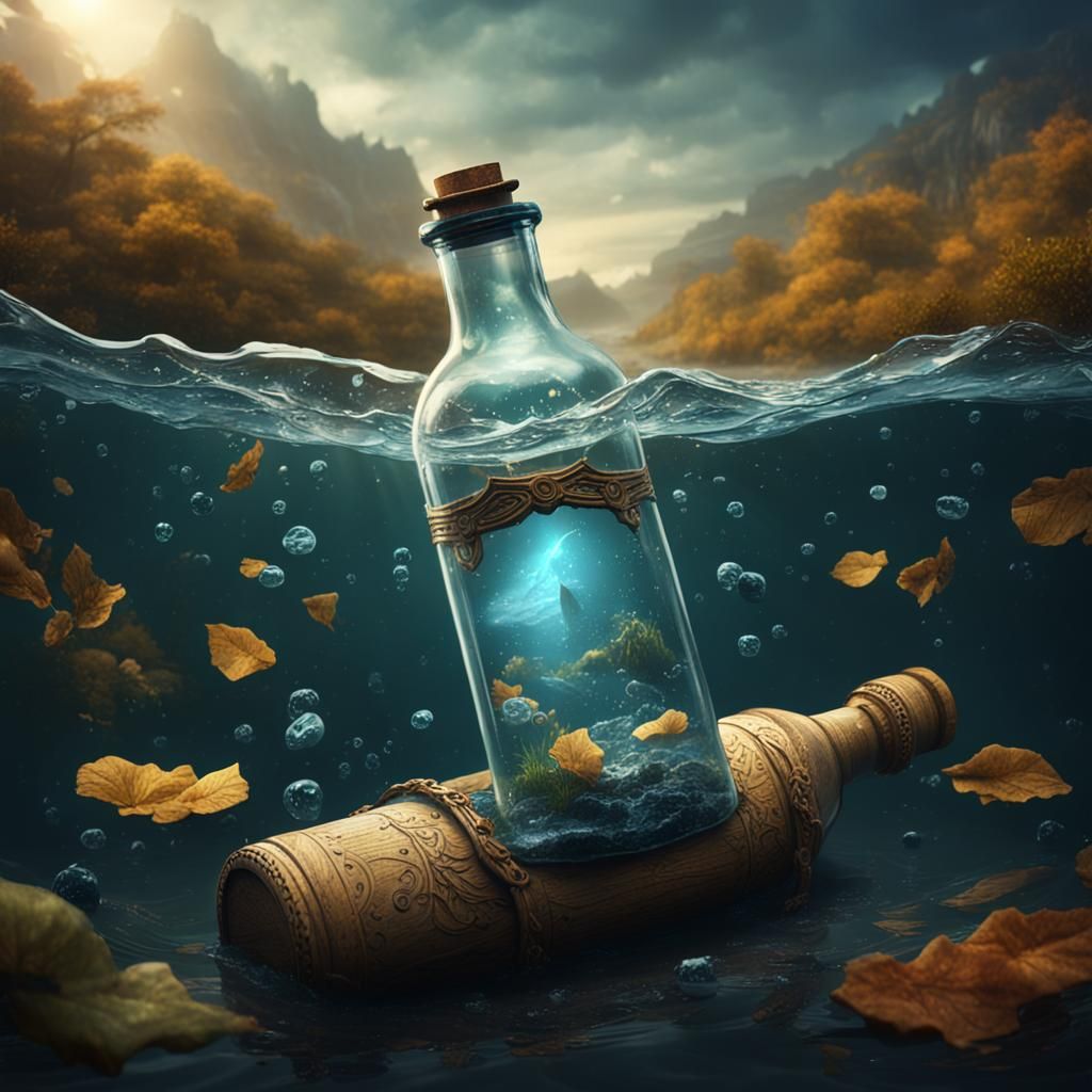 Message in a Bottle: Fantasy Concept Art