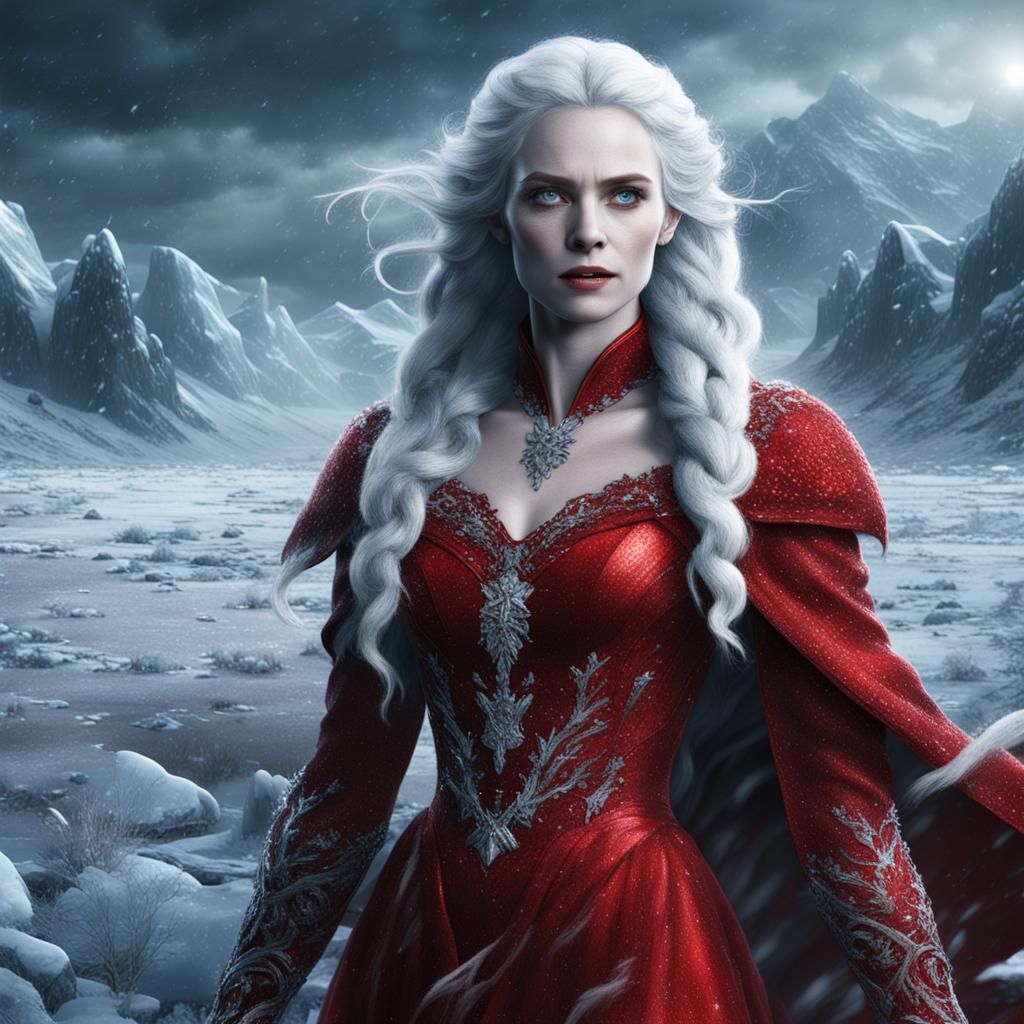 Killer Frost in Iceland: Detailed Matte Painting