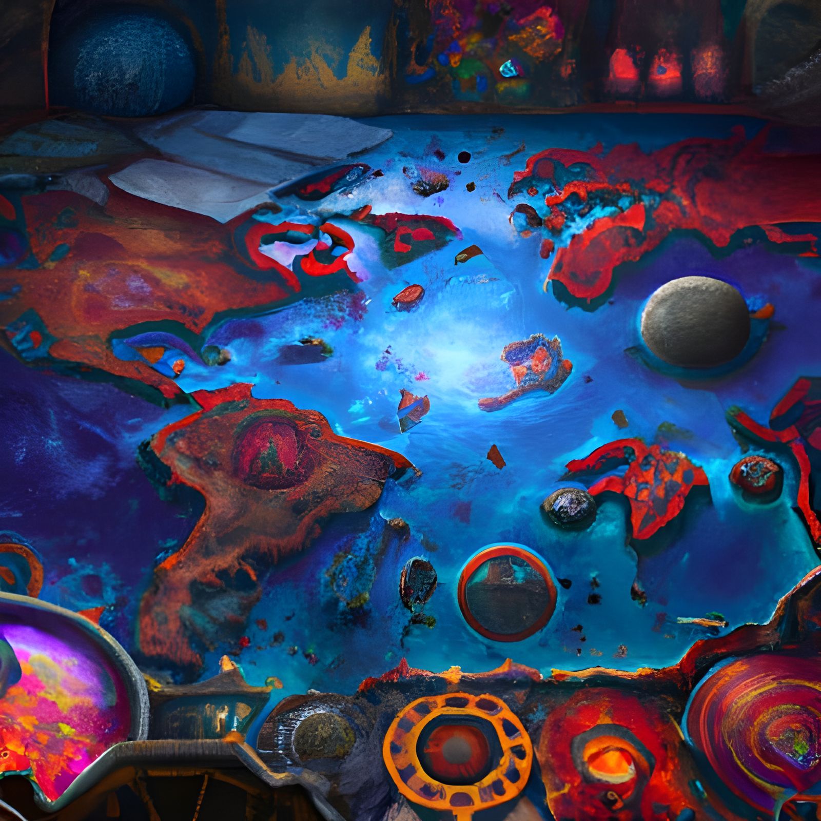 Detailed Map of the Universe: Fantasy Concept Art