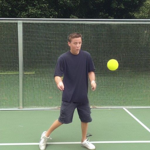 bobby bought a ball and banged it back and forth