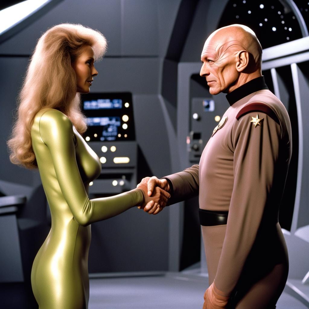 Captain Picard Meets an Alien