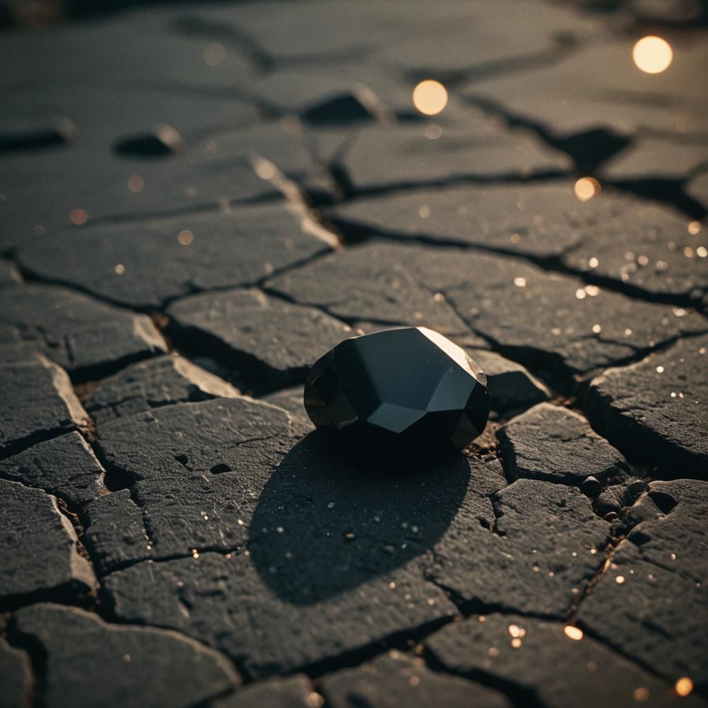 Mysterious Partition Appears Inside Black Stone