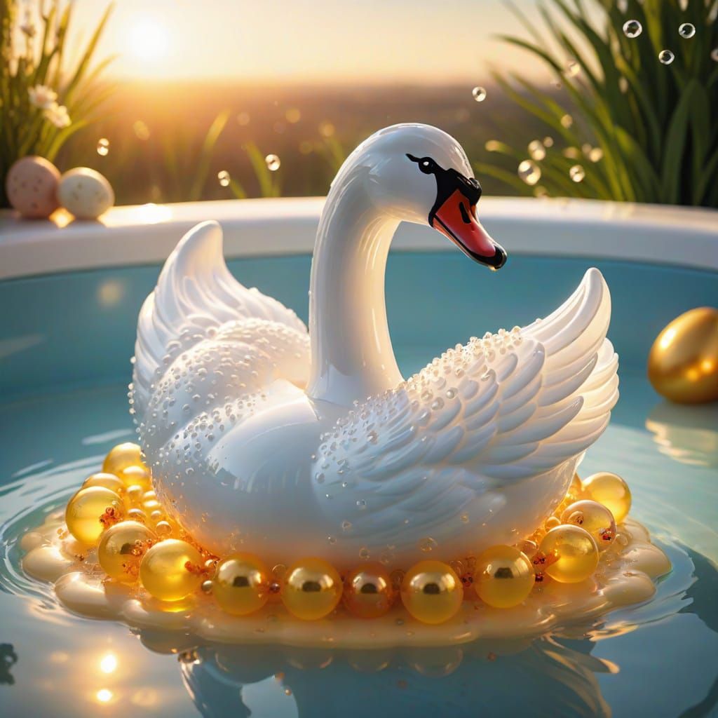 Here's Your Rubber Swan Lover