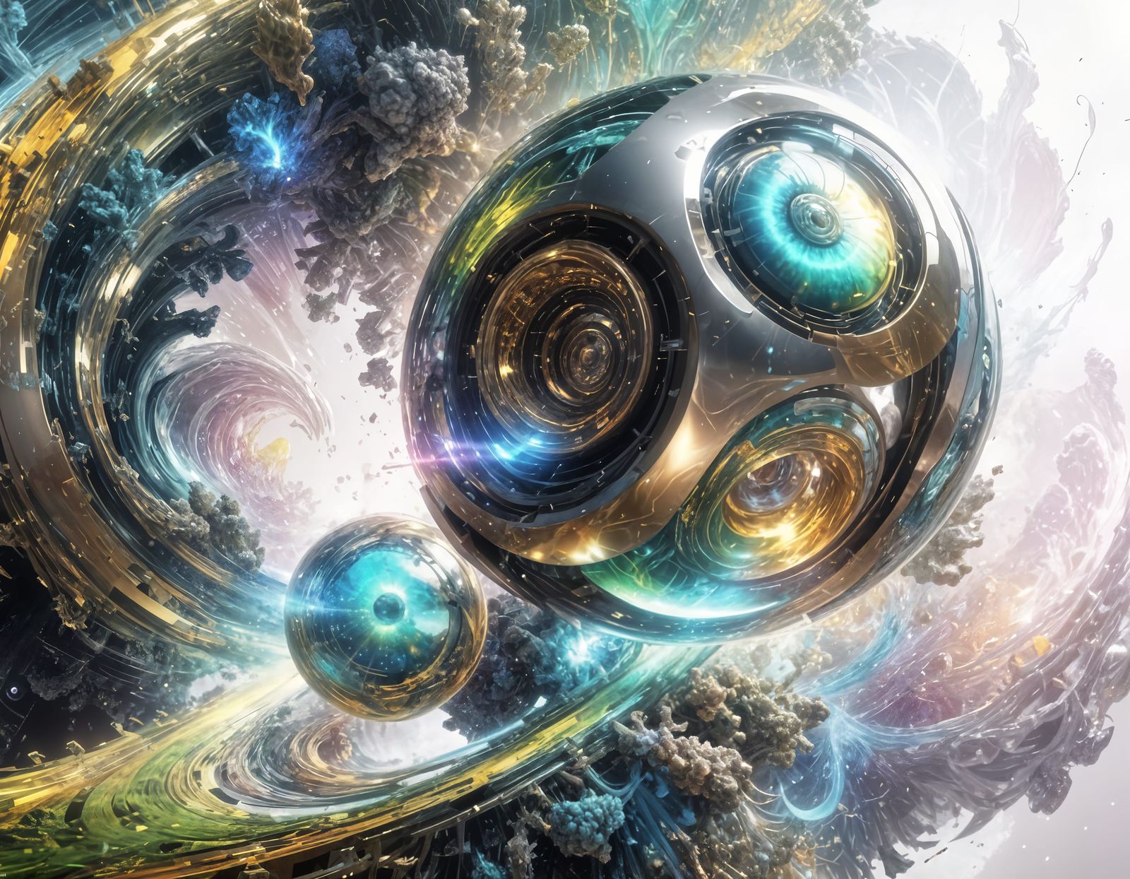 autonomous 'cleaner' policing the halls for things that shouldn't be there...