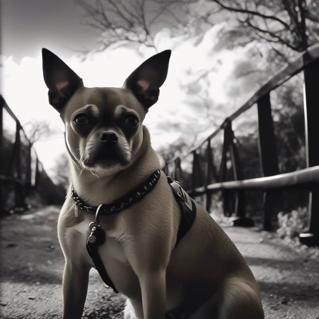 Rainbow Bridge Farewell: Hyperdetailed Poster Art