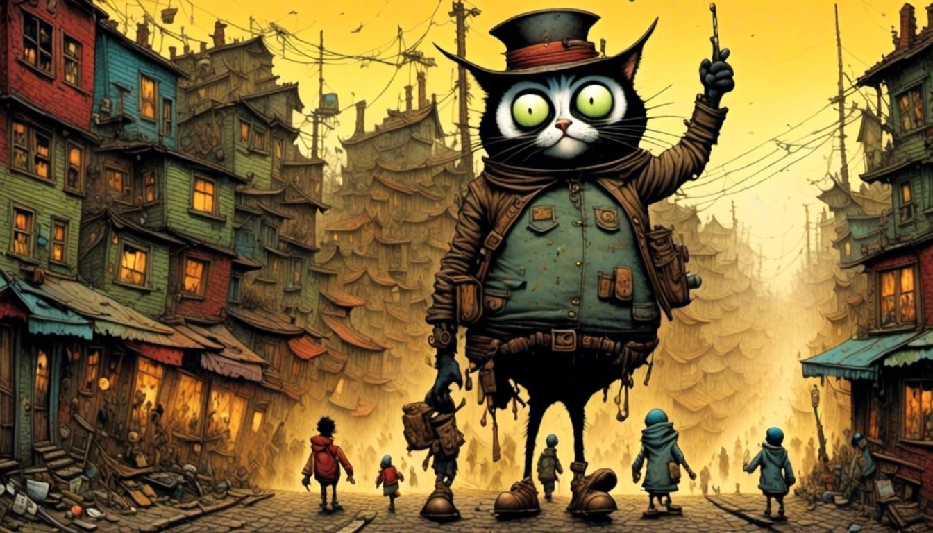 2000s Slum Masterpiece: Urban Digital Art