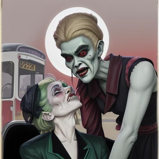 Romanian Ghouls Share An Intimate Laugh...