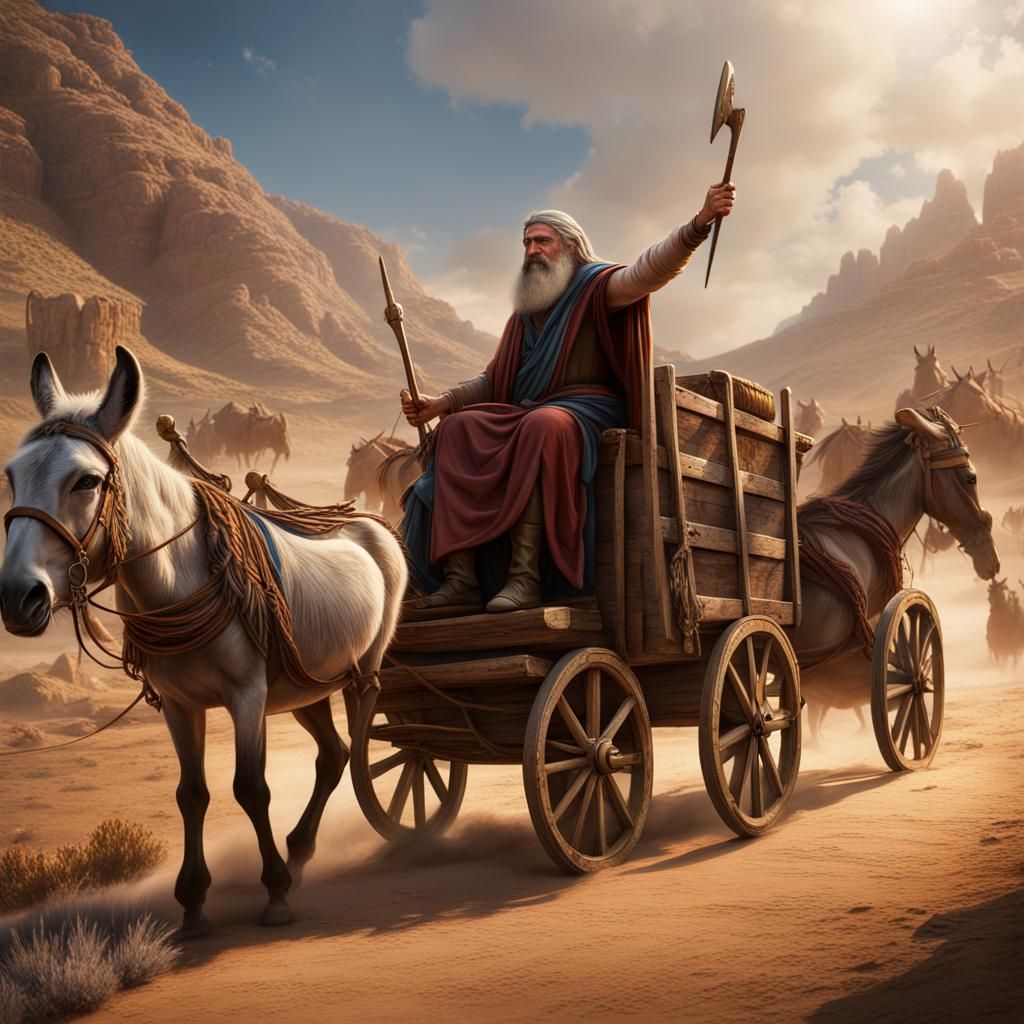 Moses Leads Israelites to Promised Land