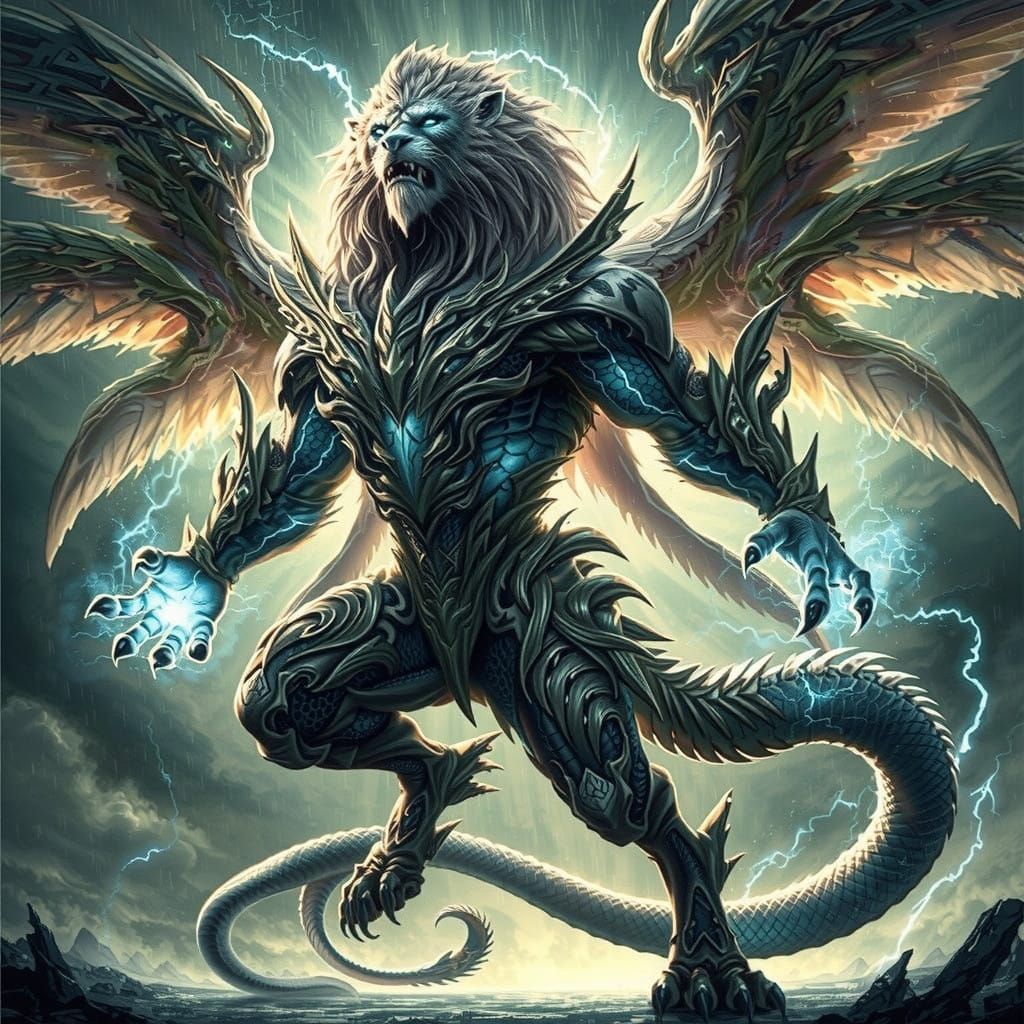 Dominant Beast Emerges from Dark, Turbulent Storm