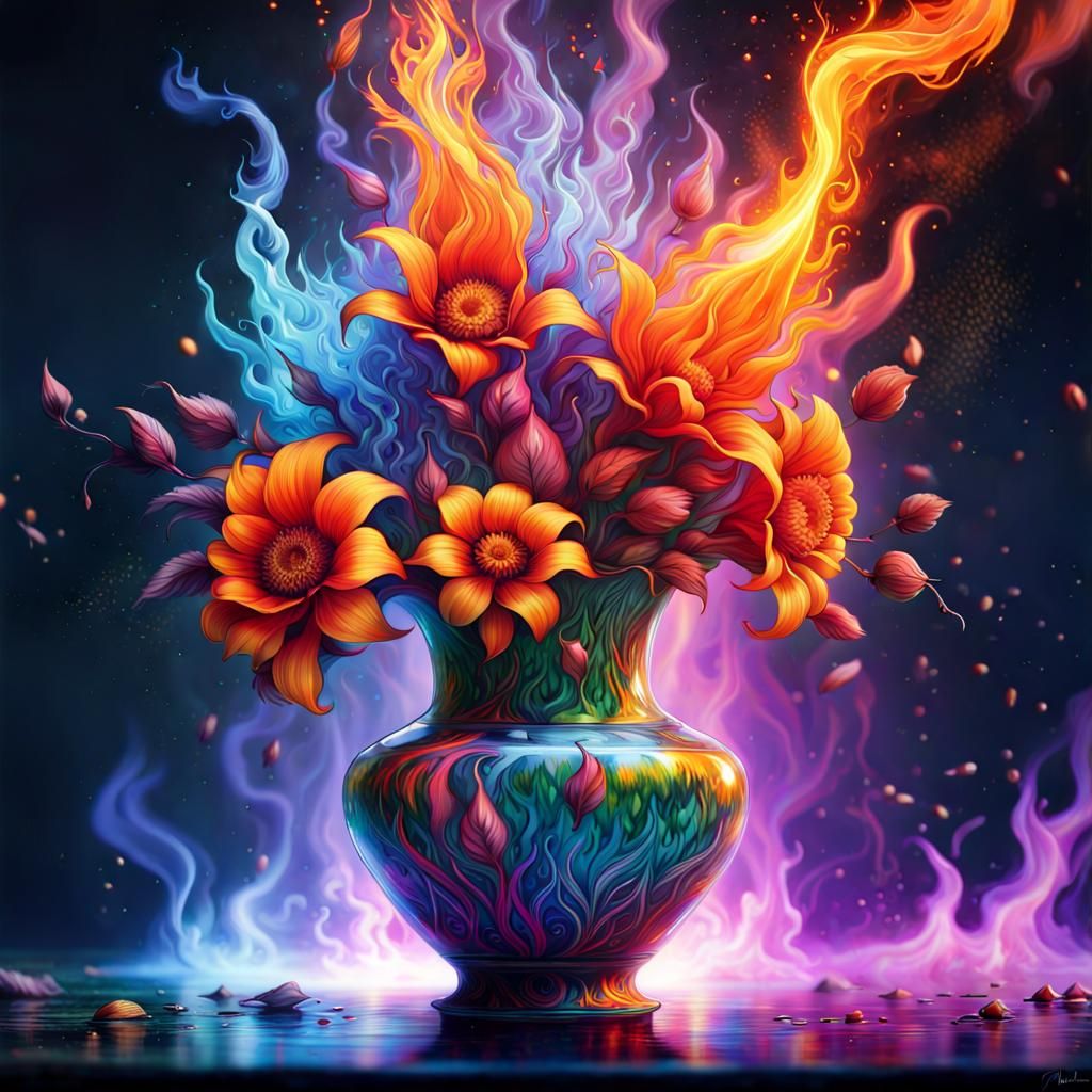 Flame flower