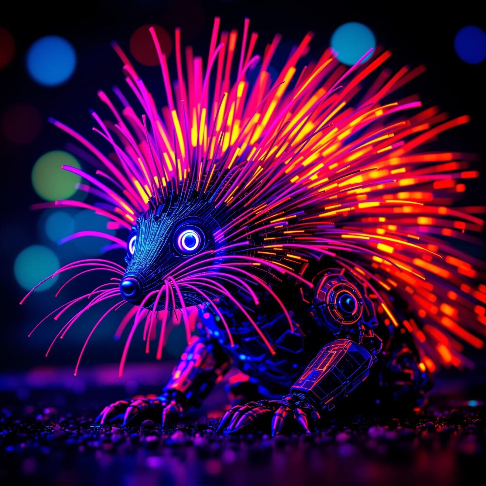 She-Bot Porcupine Has Got The Quills To Pay The Bills X