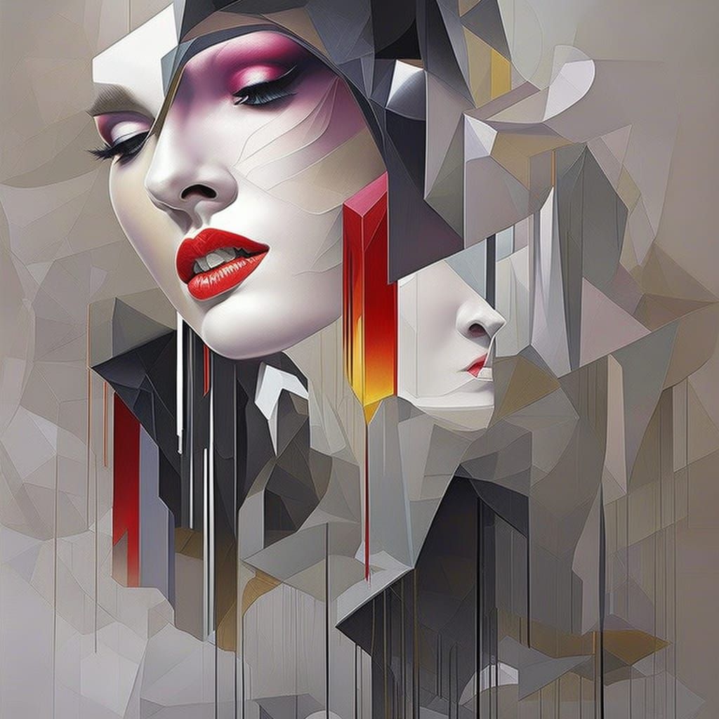 Ethereal White Smoke Art in Analogous Colors