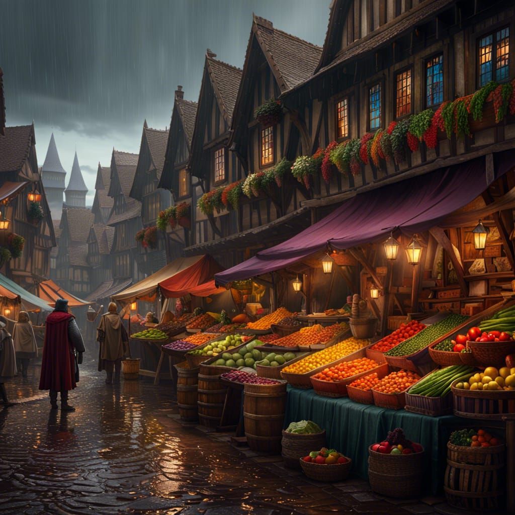 Medieval market