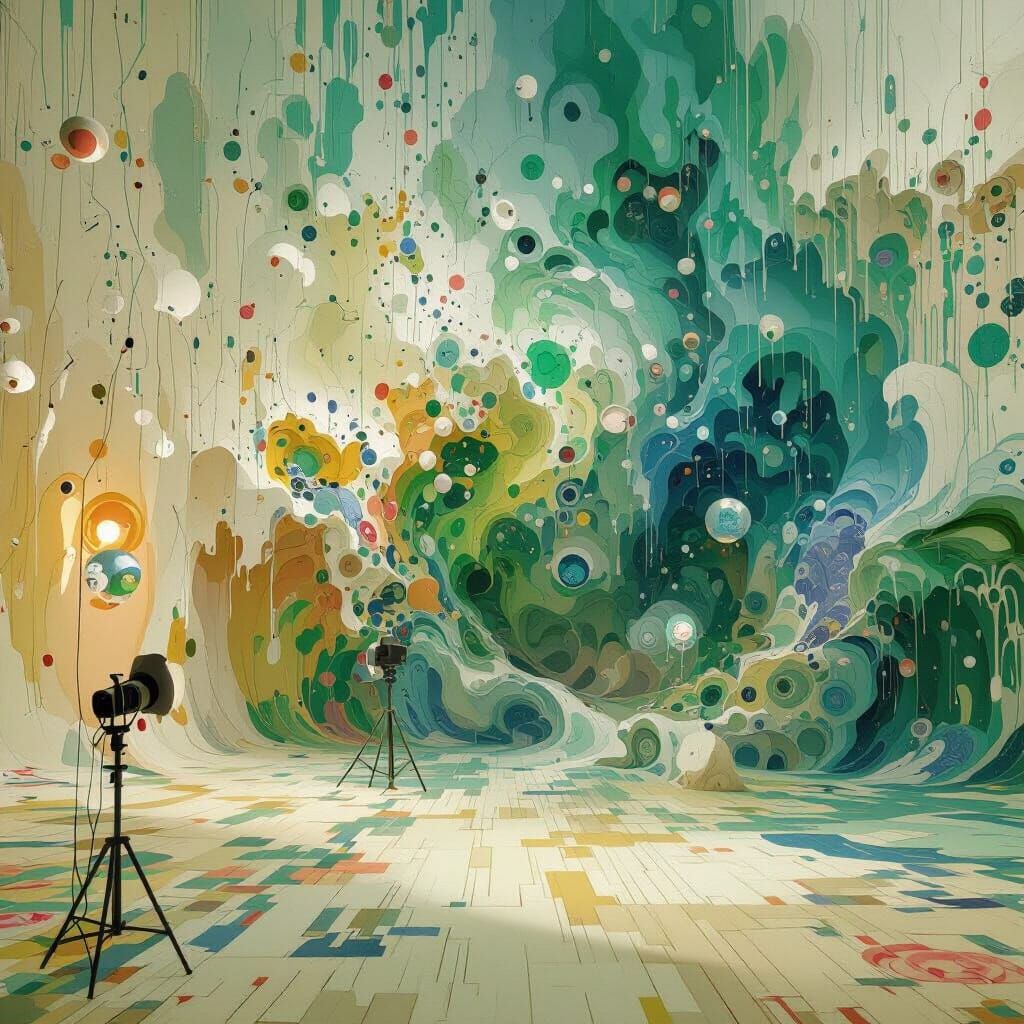 Phantasmagoric Photo Studio: An AI Art Experience
