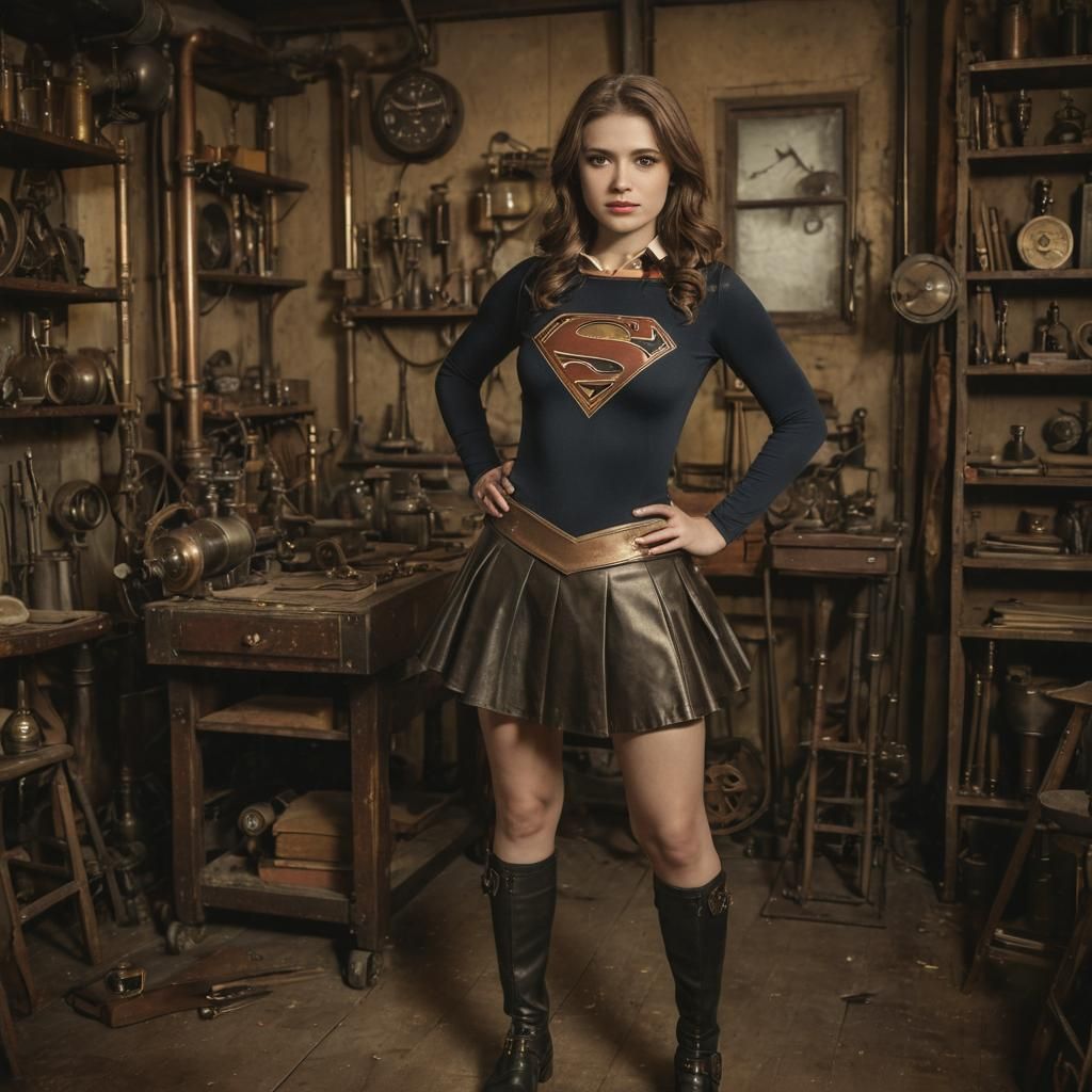 Steampunk Supergirl