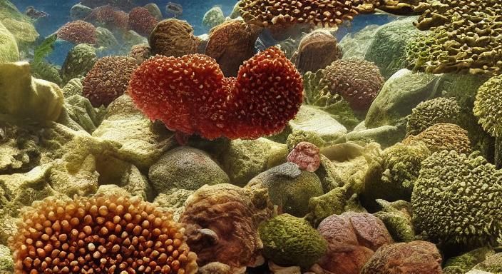 Hyperrealistic Tomato Fruit Monster Portrait in Golden Hour