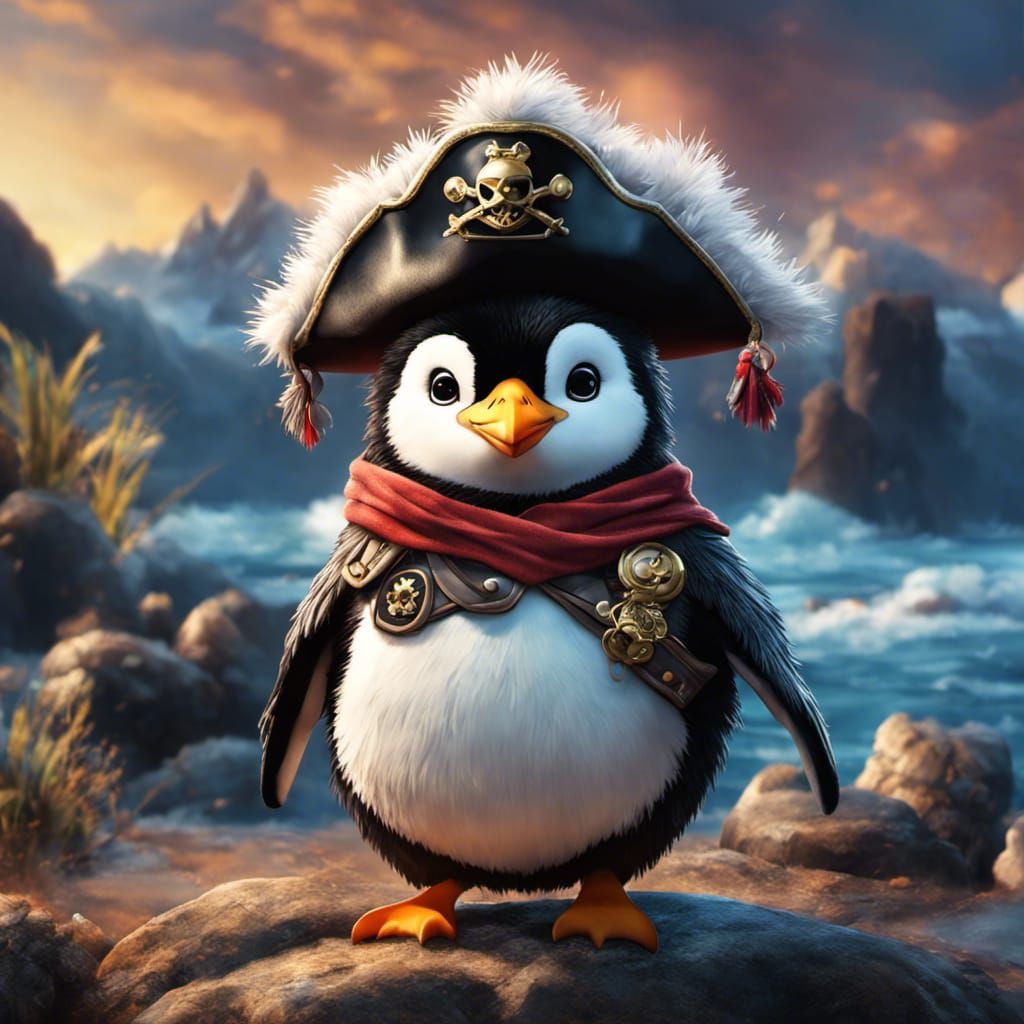 pirate penguin
