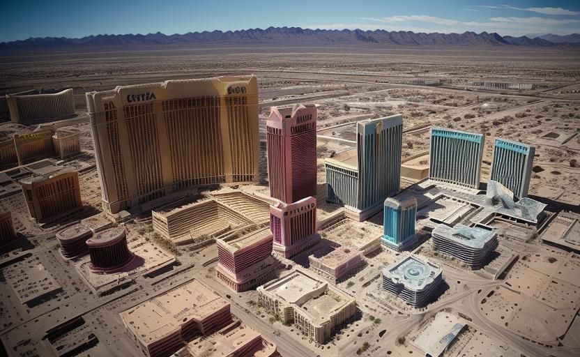 Abandoned Las Vegas: A Deserted Cityscape