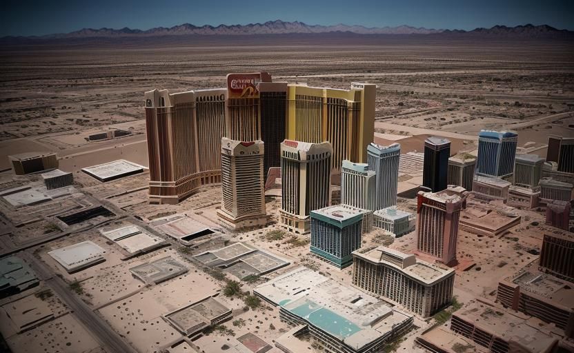Abandoned Las Vegas: A Deserted Cityscape