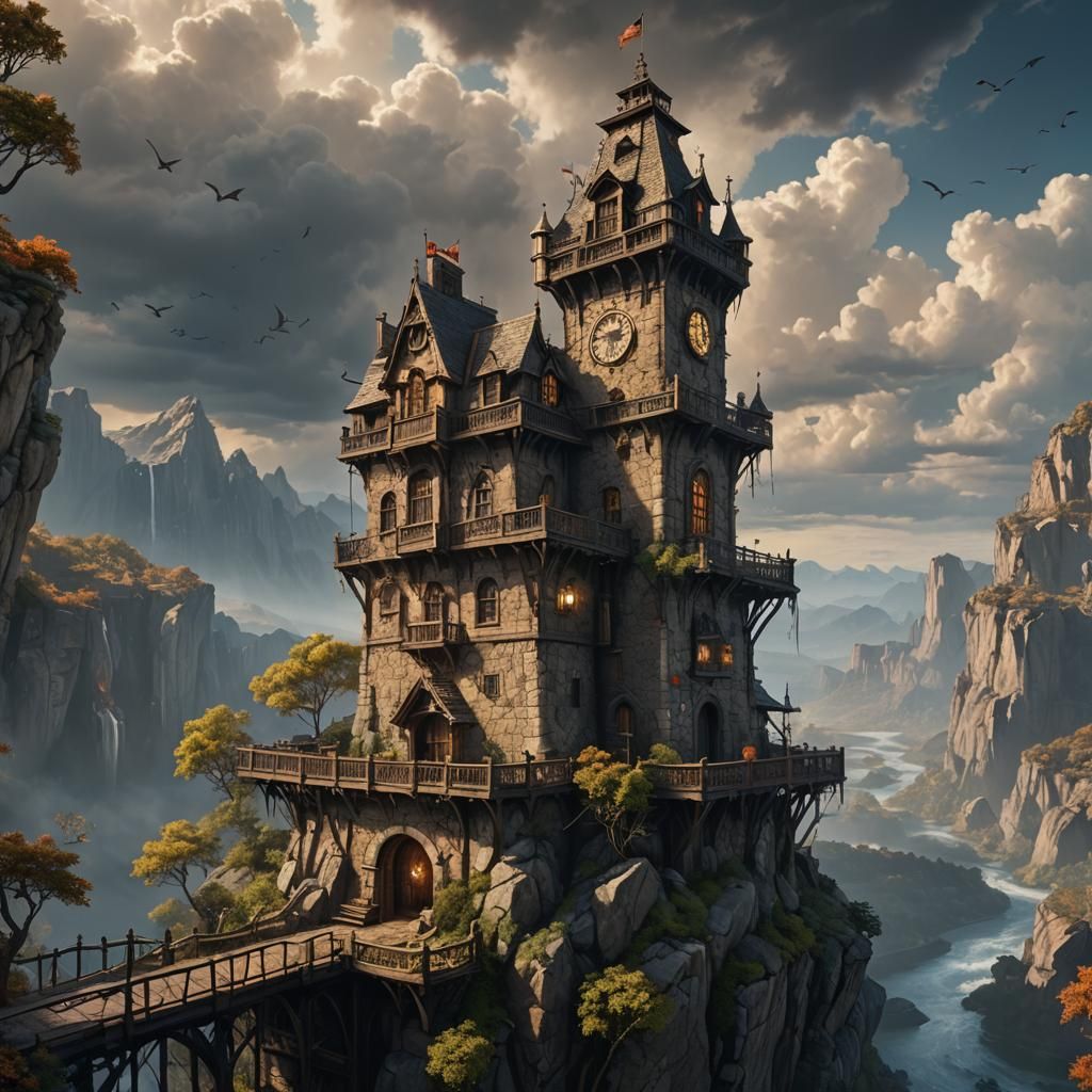 All Along the Watchtower: Detailed Matte Painting