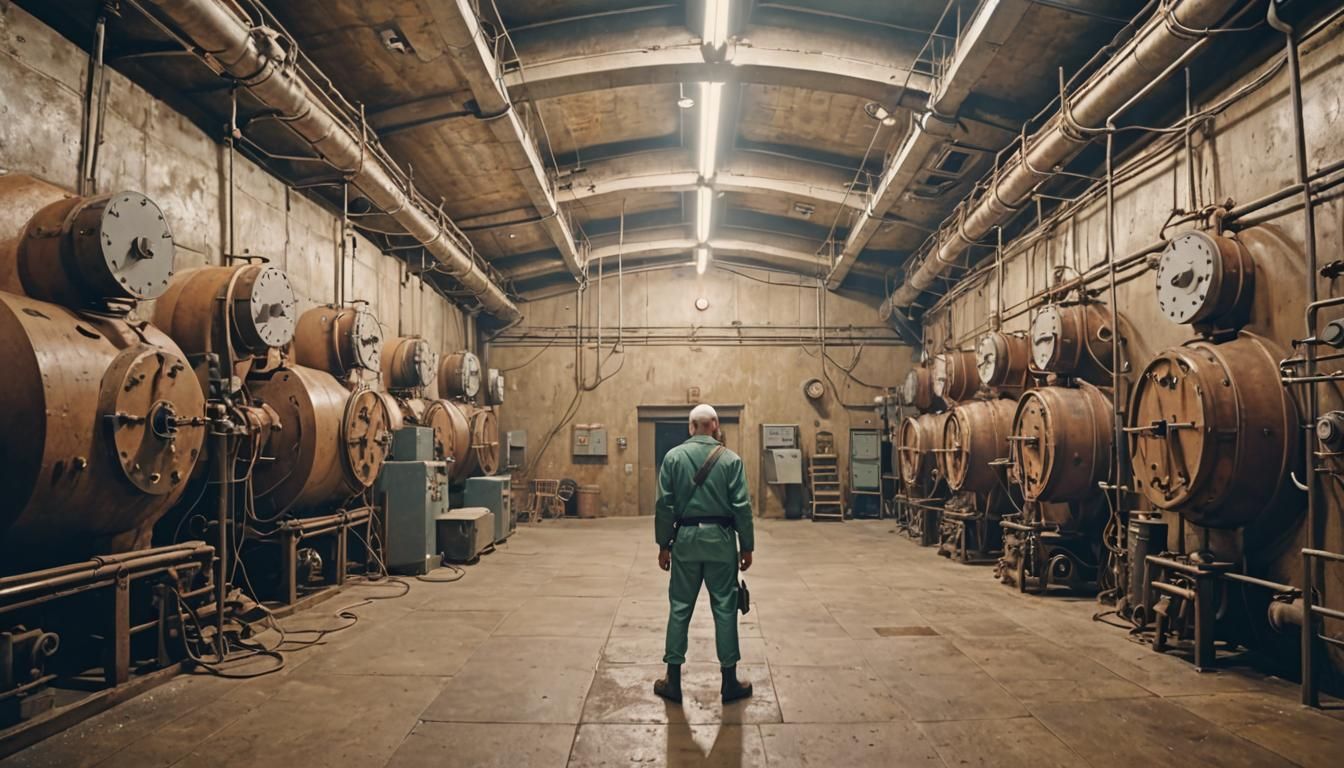 Underground Bunker Boiler Room