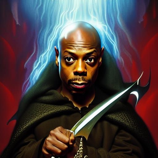 Dave Chapelle as Lord of The Rings Character