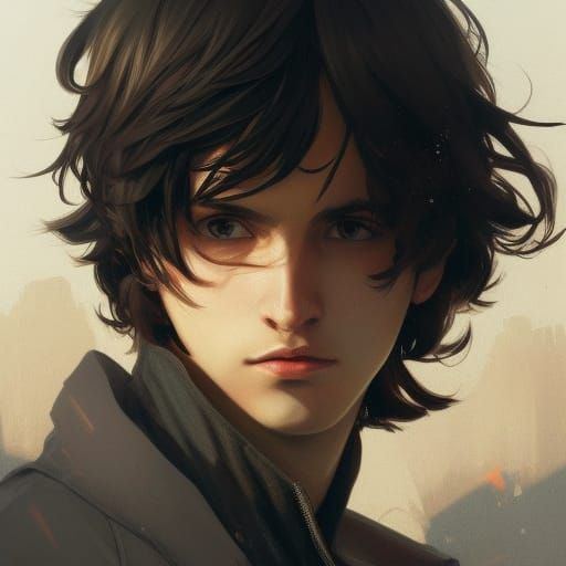 Nico Di Angelo in Triadic Colors Concept Art