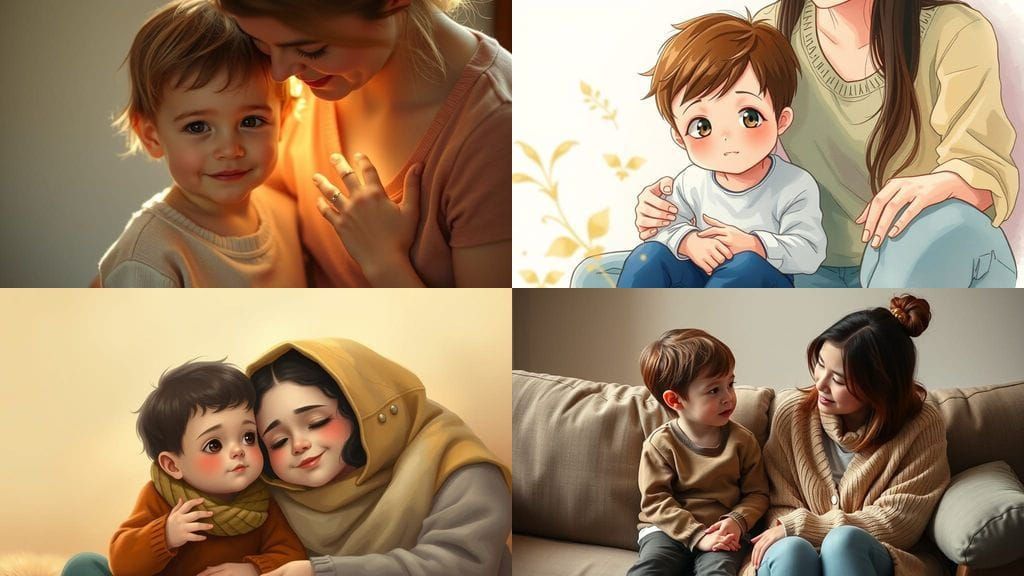 Child Receives Guidance and Unconditional Support