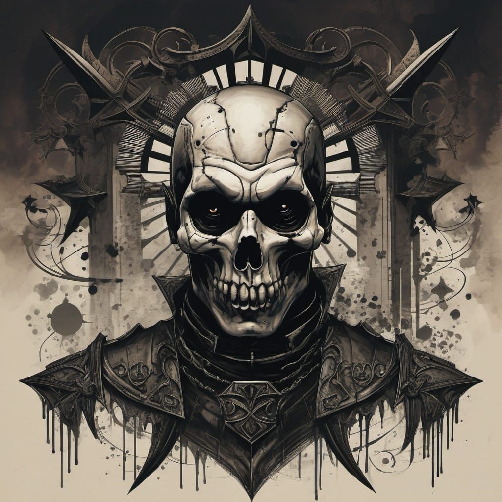 Gothic Art of a Lisbon Bunker