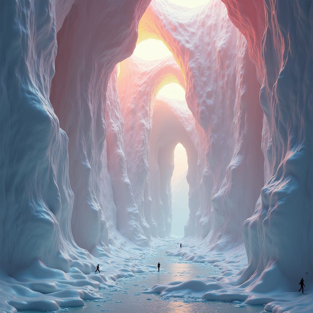 Mystical Laundry in a Gleaming Realm