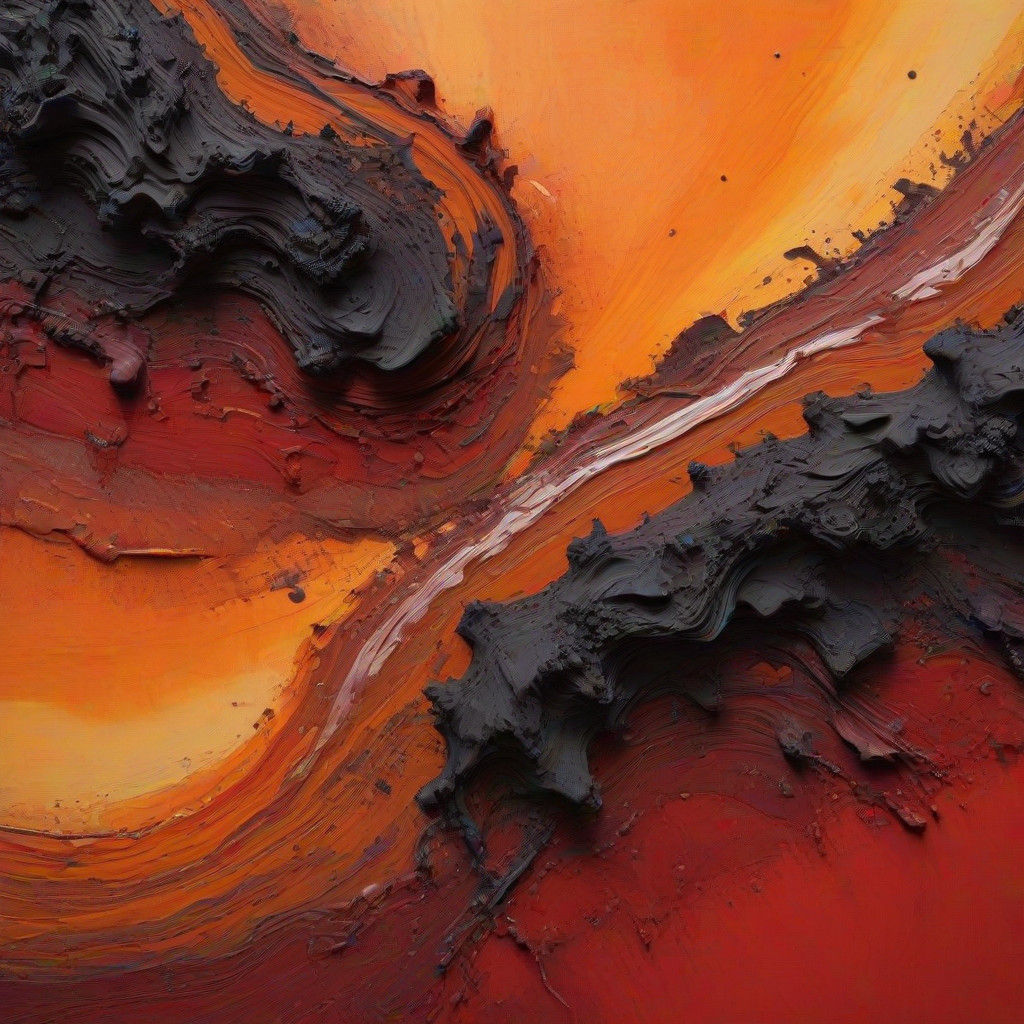 Vibrant Color Fields in Abstract Expressionism