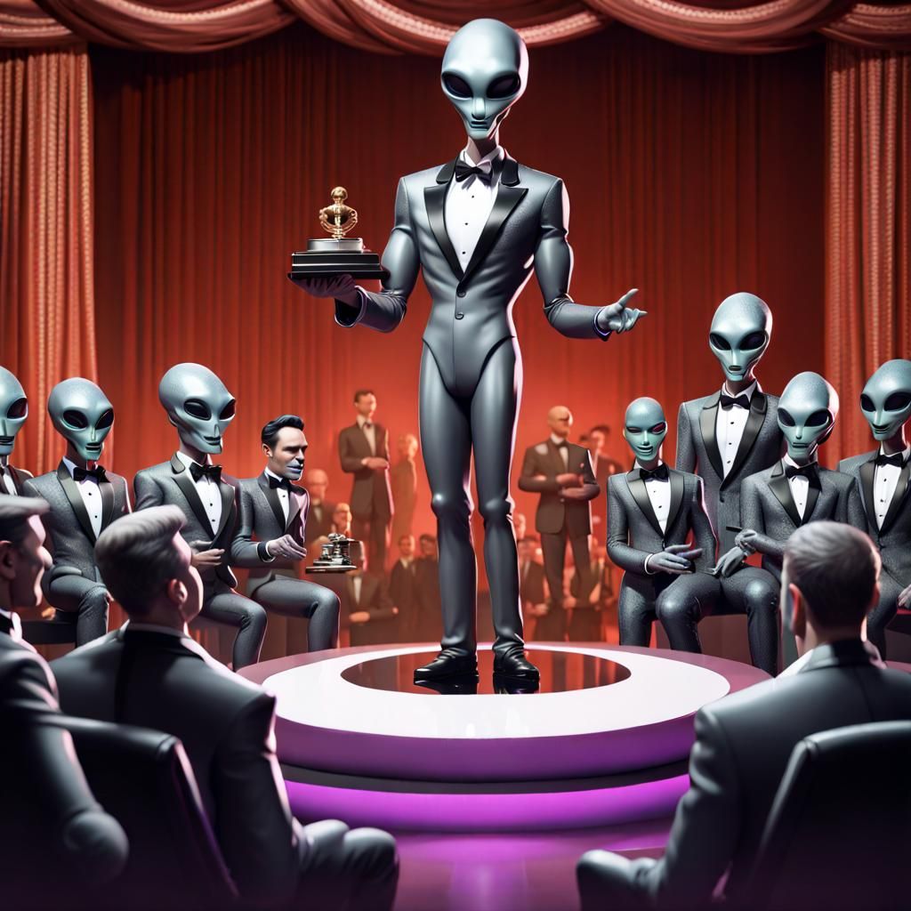 Glamorous Alien Award Ceremony Concept Art
