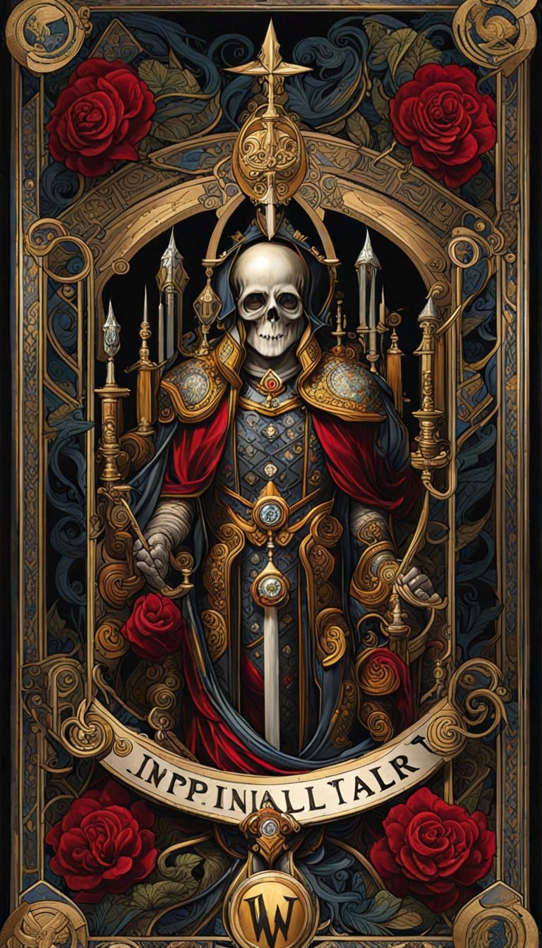 Death from The Warhammer40K Imperial Tarot
