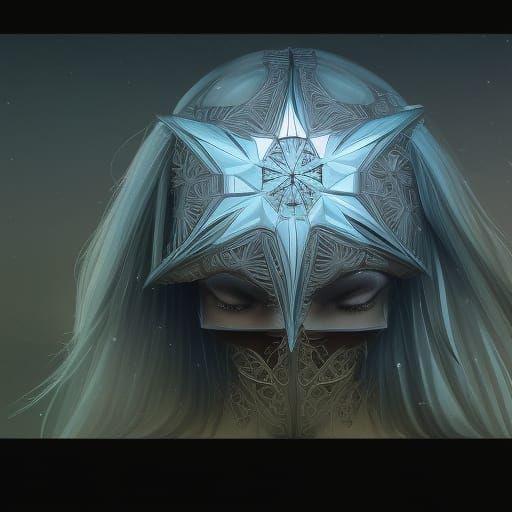 Defective Star Portrait in Fantasy Concept Art