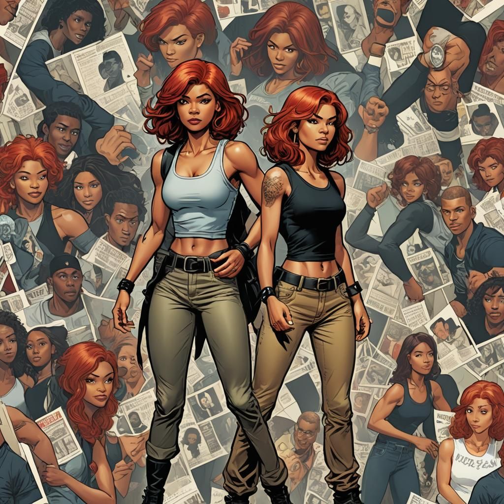 MJ Watson Comic Book Art in Romita Style