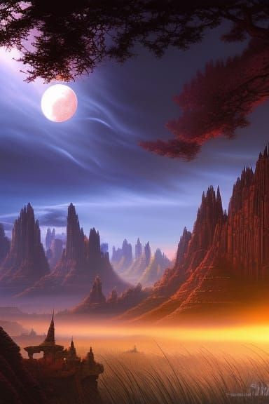 Epic Kangaroo Portrait in Gothic Fantasy Style