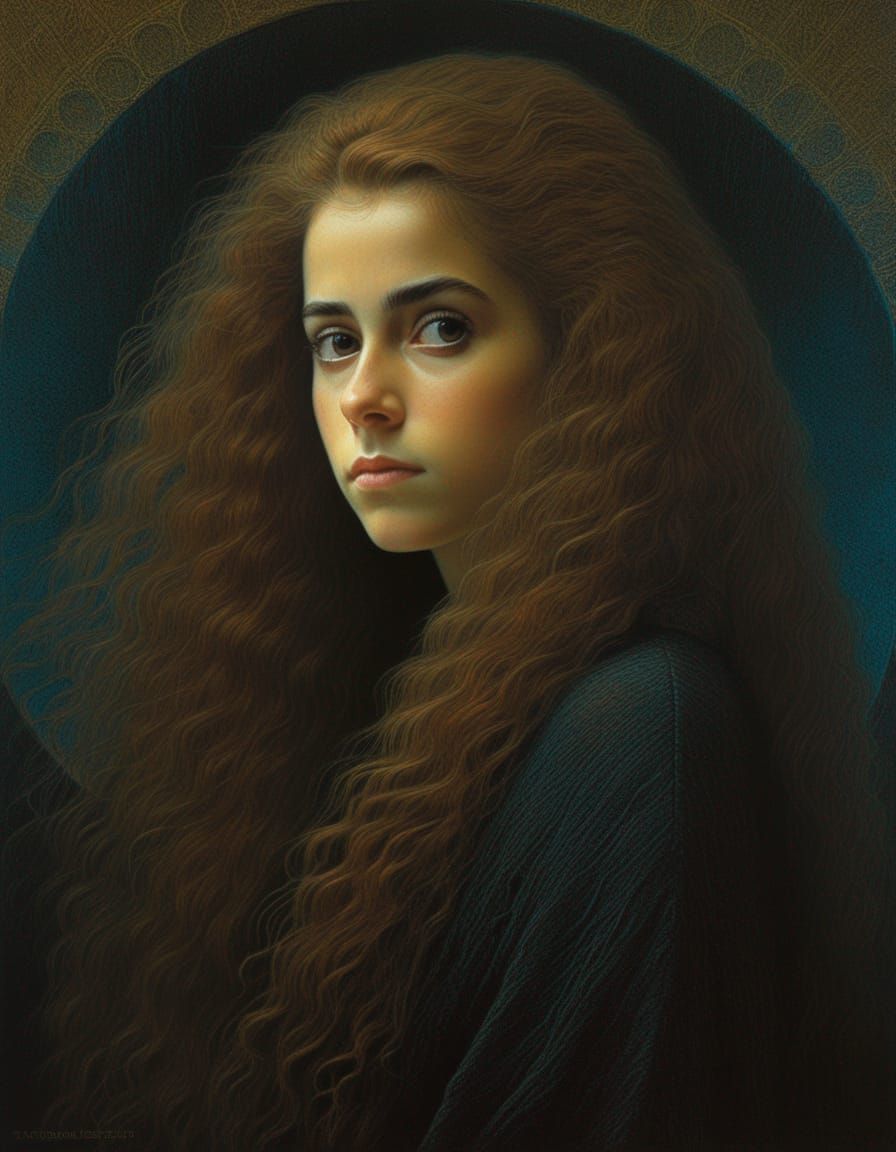 Hermione Granger as Surreal Portrait