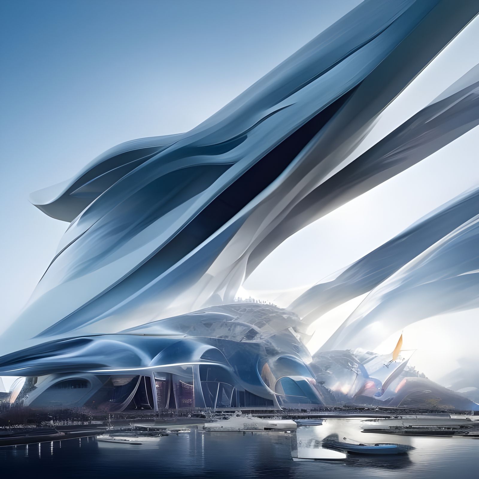 Monumental Megastructure Architecture in Hyperreal Digital A...