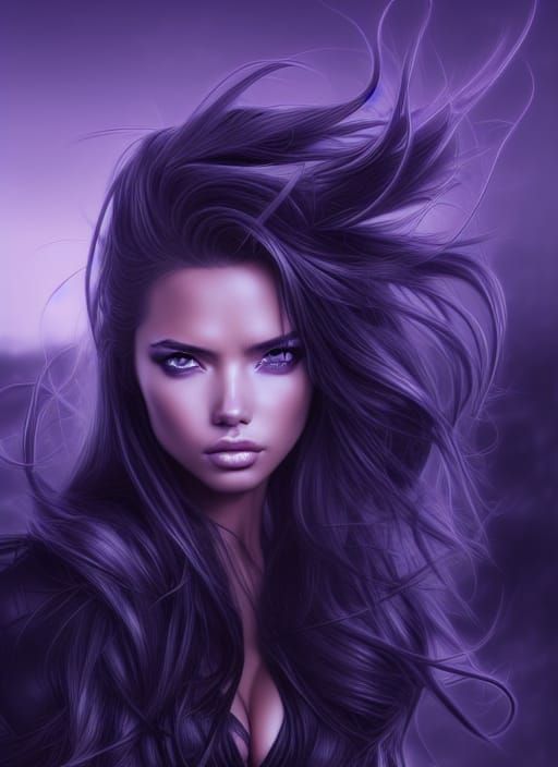 Anime Portrait: Detailed Digital Illustration