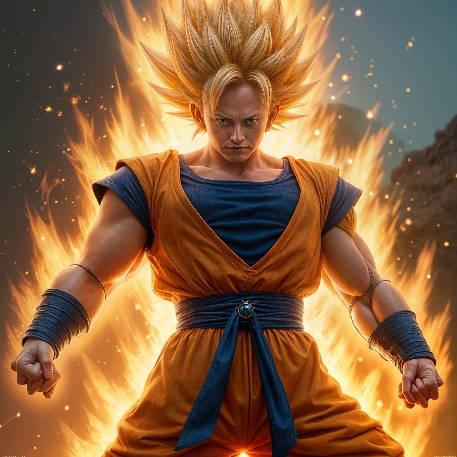 Elon Musk Transformed into Super Saiyan 4 in Hyperrealistic ...