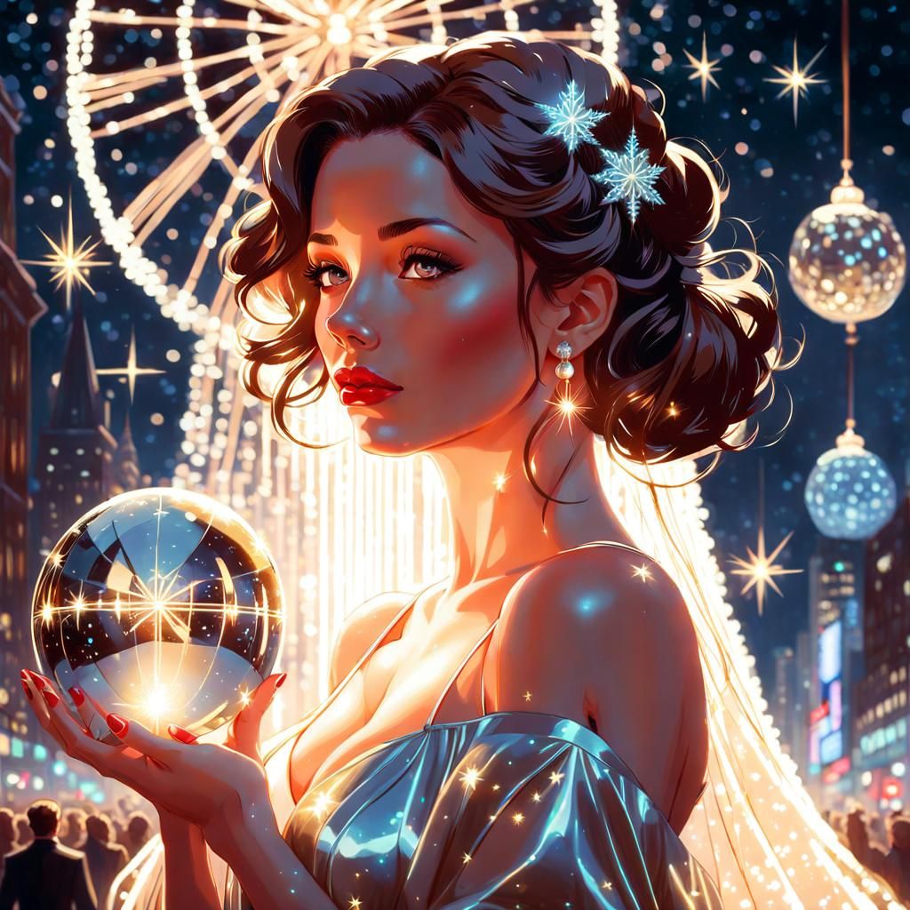 The girl with the Ball