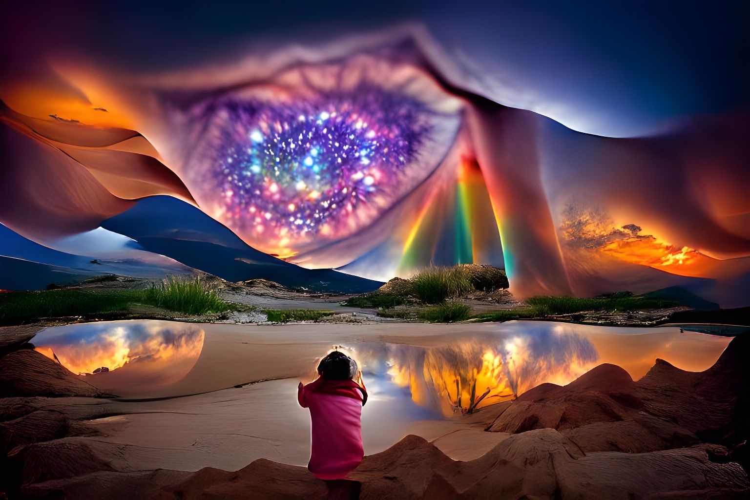 Uncovering Beauty and Wonder: An AI Interpretation