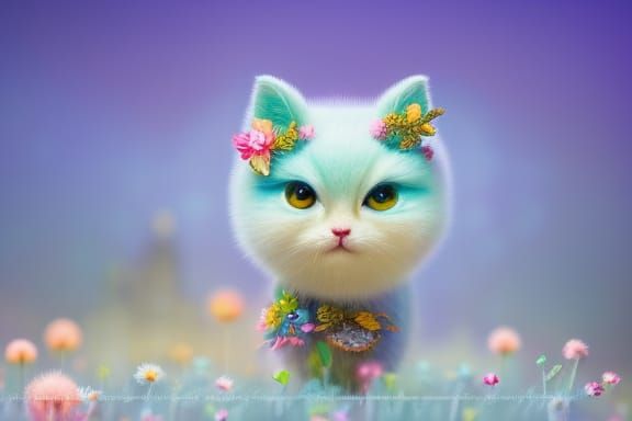 Kawaii Steampunk Cupcake Portrait